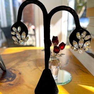 Vintage Rhinestone Earrings